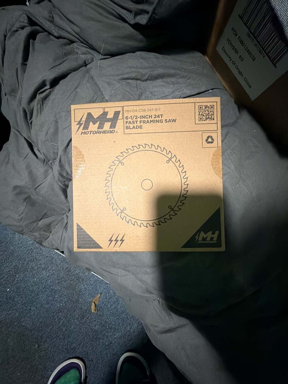 H1004 Motorhead 6-1/2-Inch 24T Fast Framing Saw Blade (MH-04-CSB-24T-B-1)